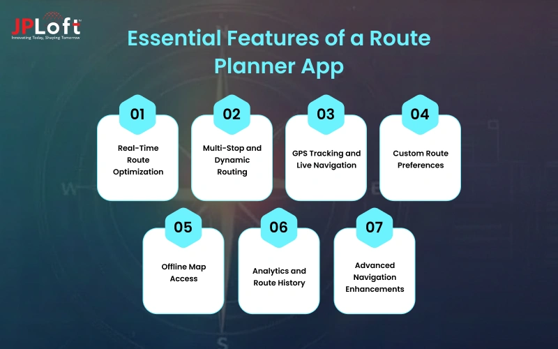 Essential Features of a Route Planner App